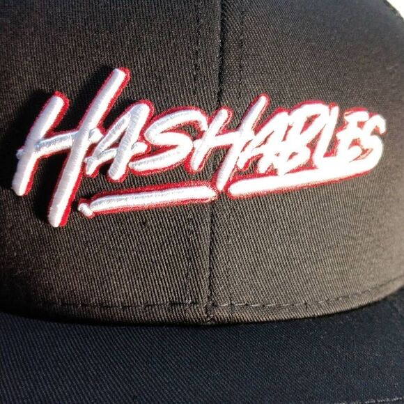 Hashables Baseball Cap NWOT Black Adjustable - Picture 1 of 11